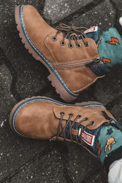 Dětské Trappery Big Star KK374130 Velbloud 30