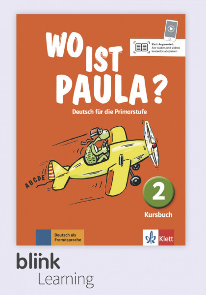 Wo ist Paula? 2 – Digitale BlinkLearning – Kursbuch – Unterrichtende (3 roky)