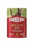 Carnilove Cat Pouch Jelly Duck+Catnip Steril. 85g
