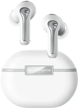 Soundpeats Capsule3 PRO ANC bílá / bezdrátové sluchátka / mikrofon / Bluetooth 5.3 / ANC / výdrž až 52 hodin (Capsule3 pro white)