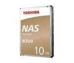 Toshiba N300 10TB / 3.5 / 7 200 rpm / 256MB cache / SATA III / Interní / MTBF 1Mh / 3y / Bulk (HDWG11AEZSTA)