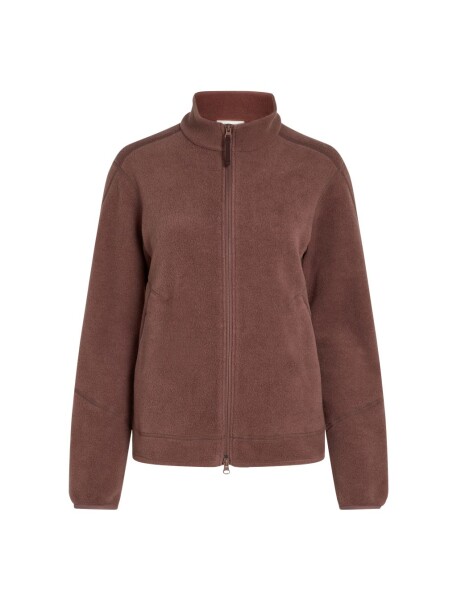 ICEBREAKER Wmns 800 RF Class Pile LS Zip, Carob (vzorek) velikost: S