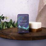 The English Soap Company Tuhé mýdlo Polar Lights 190 g, modrá barva, papír