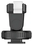 PULUZ Gimbal černá / Držák pro DJI Osmo Action 5 Pro, 4, 3 / Nastavení úhlu 75° / 1/4” závit a cold shoe (PU727B)