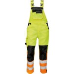 CRV Cerva Montérkové kalhoty KNOXFIELD Hi-Vis FL pánské reflexní s laclem elastické šle žluto-oranž. 60 žluto-oranžové