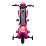 Mamido Dětská elektrická motorka XMX616 růžová | EVA kola | 12V 7Ah