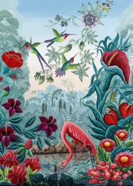 HEYE Puzzle Exotic garden: Ptačí ráj