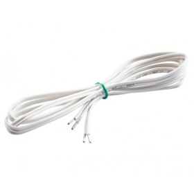 Kabel pro pojistku přehřátí Sentiotec 2x0,5 mm2, bílý, silikon CFSSTC587L