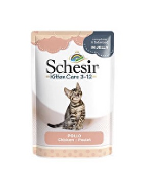 Schesir Cat kapsa Kitten Kuře želé 150g