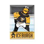 Wincraft Magnet Pittsburgh Penguins NHL Metal Magnet MASCOT