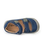 Chlapecké sandály Barefoot MERYL NAVY, Protetika, tmavě modrá - 21