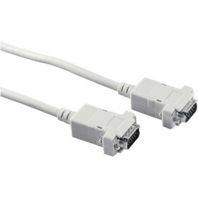 Digitus VGA kabel VGA pólové Zástrčka, VGA pólové Zástrčka 1.80 m šedá AK-310100-018-E lze šroubovat VGA kabel