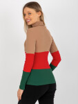 Dámská halenka RV BZ 8465 1.45P velbloud - FPrice jedna velikost