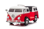 Mamido Elektrické autíčko Volkswagen T1 Classic Bus 12V | EVA | ECO červené