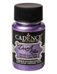 Metalická barva na sklo Cadence Dora Glass, 50 ml - amethyst, ametystová