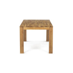 Jídelní stůl 180x90x75, masiv dub bílý, povrchová úprava olejem, nohy 10x10 cm