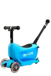 Micro Mini2go Deluxe Plus Blue - ZDARMA dopravné a Zdravá láhev! (barva modrá dle vyobrazení!)