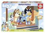 Dřevěné puzzle Bluey 100 dílků