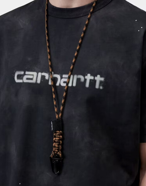 Carhartt WIP Rope Keychain Hamilton Brown/Black