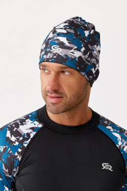 Čepice Rough Radical Beanie Power Black/Navy Blue UNI