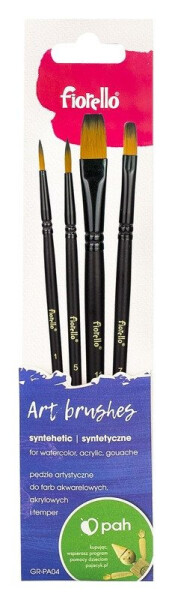 Štětce syntetické GR-PA04 4ks