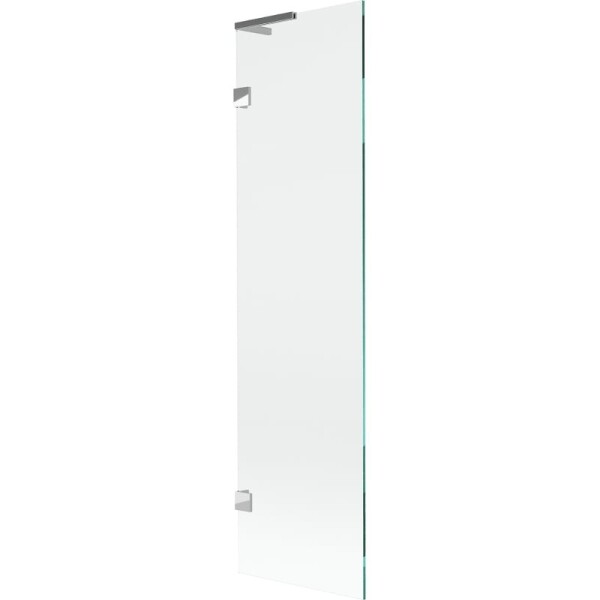 MEXEN/S - Lunar L vanová zástěna FIX 50 x 150, transparent, chrom 897L-050-000-01-00