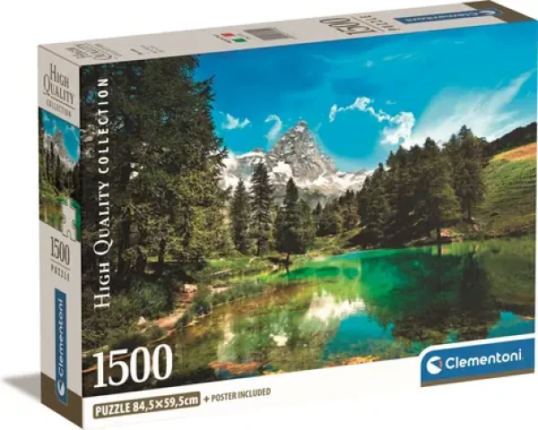 Clementoni PUZZLE Modré jezero