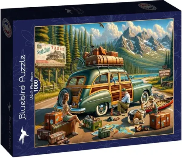 BLUEBIRD Puzzle Pravidelné výlety