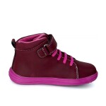 Dívčí celoroční barefoot boty Bugga KAMA Burgundy B00200-07 - 29