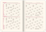 Týdenní diář 2026 NOTIQUE A5 - Diamante modrý, 15 x 21 cm