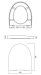 CERSANIT - Set C40 AQUA 50 MECH QF WHB PARVA CO DUR SC EO S701-819