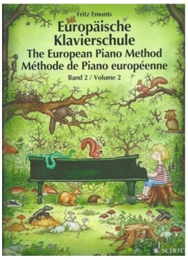 Evropská klavírní škola 2 - Fritz Emonts