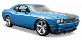 Maisto 2008 Dodge Challenger SRT8 metal modrá 1:24