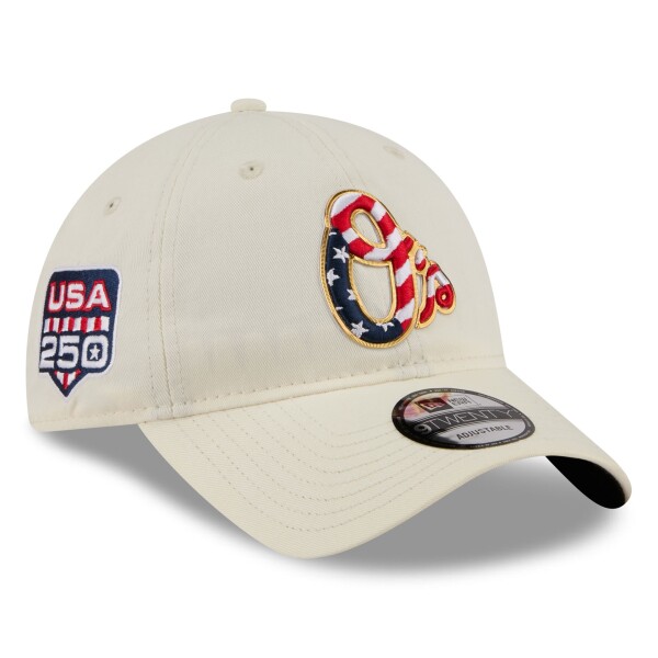 New Era Pánská kšiltovka Baltimore Orioles MLB 4th of July USA 250 9TWENTY Adjustable