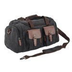 Vintage tailbag na motocykl Orlando, 30L, šedý, textilní