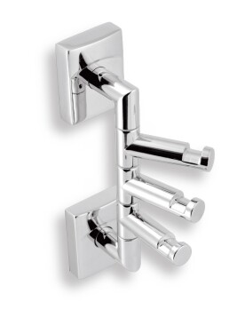 NOVASERVIS - Trojháček otočný Metalia 12 chrom 0281,0