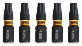 DeWalt Sada bitů T25 / Extreme Torx / 5 ks (DT7382T)