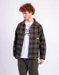 Service Works Thistle Plaid FOH Jacket OLIVE L