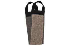 RENTO Masážní žínka na záda 14x70cm (froté/len)