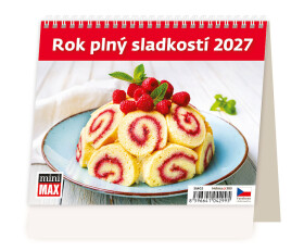 Stolní kalendář 2027 Helma Minimax Rok plný sladkostí