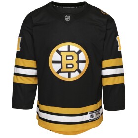 Outerstuff Dětský dres Jeremy Swayman #1 Boston Bruins NHL Premier Home/Team Velikost: S/M