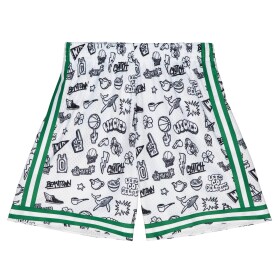 Mitchell & Ness Pánské kraťasy Boston Celtics NBA Doodle Swingman Shorts Velikost: XL