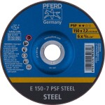 PFERD 62015628 E 150-7 PSF STEEL brusný kotouč lomený Průměr 150 mm 10 ks