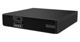 Conceptronic UPS 1000VA/1000W Rack/Tower černá / UPS / Online (Double-Conversion) / 8x IEC C13 / LCD displej (ZEUS51E1K)