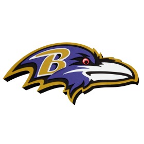 Cedule Baltimore Ravens NFL 3D Foam Logo
