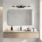 Koupelnové nástěnné LED svítidlo SWE055-W BLACK OSW-20155
