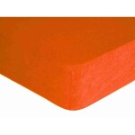 DekorTextil Napínací prostěradlo FROTÉ Premium terracotta ROZMĚR: (š/d/v) 180 x 200 x 20 cm