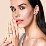 Emporial prsten 14k zlato Vermeil GU-DR9238R-ROSEGOLD-MOONSTONE-BLUETOPAZ Velikost: 5 (EU: 49-50)