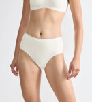 Dámské kalhotky GO Daily Cotton Midi 3P - WHITE - bílé 00GZ - SLOGGI WHITE L