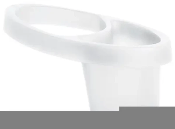 Caimi Brevetti Hi-Tech rám na sáček s rozdělovníkem 29 cm bílý / Rám na tříděný odpad / plast